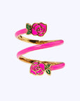 Whirlwind Ring Preorder - elouise + ethel - gold jewelry - gold jewelry rings - gold jewelry gifts - pink jewelry - pink jewelry gifts - pink flower rings - affirmation jewelry - fashion jewelry rings - buy gold jewelry gifts online - buy gold rings online